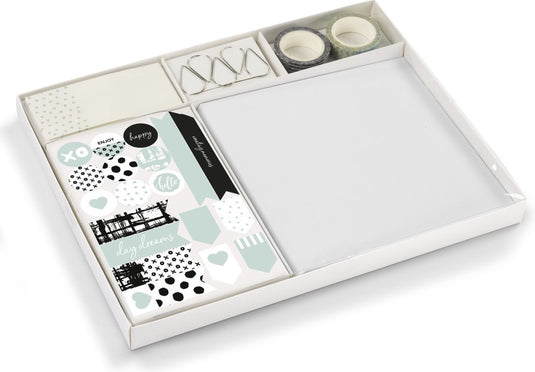 Hama creatieve set, album zelf ontwerpen, multi-toebehoren, foto-cadeau-idee diy