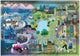 Clementoni - puzzel 1000 stukjes - disney maps 101 dalmatiërs - puzzel voor volwassenen en kinderen - 14-99 jaar - 39665