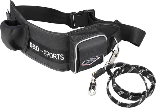 D d home d d sports active walker - uitlaatriem - zwart - 7 x 27 x 16 cm