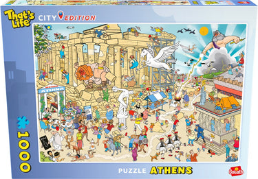 Goliath that's life city edition: athens legpuzzel - 1000st.