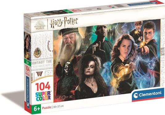 Clementoni - puzzel - 104 stukjes - harry potter - puzzel voor kinderen - vanaf 6 jaar