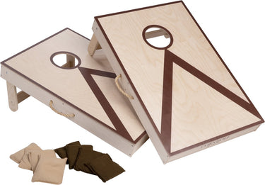 Engelhart cornhole – dubbel set – 90 x 60 cm – pine birchwood – inclusief 2 x 4 zakjes en draagtas – outdoor cornhole spel voor gezellig en competitief spel –