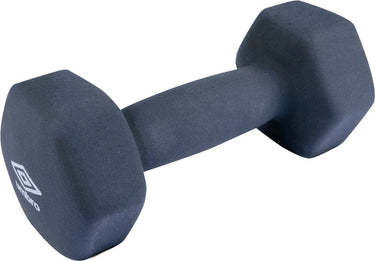 Umbro halter 3 kg - dumbell - blauw - rubber vinyl - krachttraining en cardio - stoot- en krasvrij materiaal - perfect voor beginnende sporters en senioren