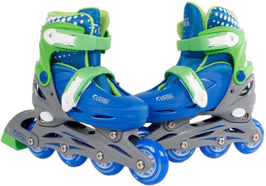 Street rider inline skeelers blauw, maat 30-33