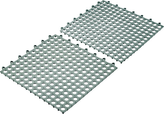 Westmark afdruipmat bar – flexibele afdruipmatten voor het drogen van borden, bestek en glazen, afdruipmat voor de gootsteen – kunststof, 2 stuks, 61762270