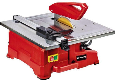 Einhell elektrische tegelsnijmachine tc-tc 800 - 800 w - ø180 mm - roestvrij stalen tafel met hoekschaal - incl. diamantschijf