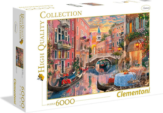 Clementoni legpuzzel venetie zonsondergang - 6000st.