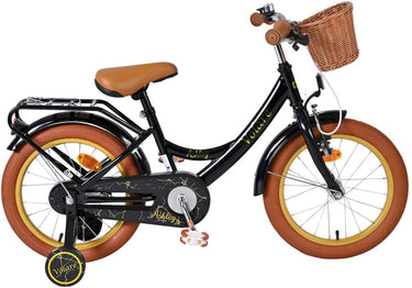 Volare ashley kinderfiets - meisjes - 16 inch - zwart
