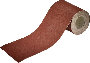 Wolfcraft - schuurpapier voor vlakschuurmachine korrel 120 - hechtschuurpapierrol hout metaal - 5812000