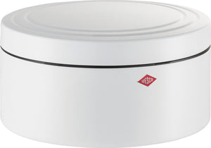 Wesco classic line gebaksdoos met deksel | 4 liter | metaal - mat wit | koekjesdoos