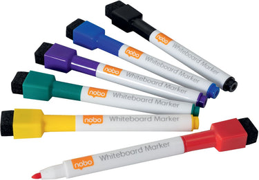 Nobo whiteboardmarker mini assorti 6 stuks