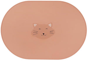Trixie placemat kinderen - mrs. cat- van siliconen - ook geschikt als knutselmat of tekenmat - van siliconen - geschikt voor de vaatwasser