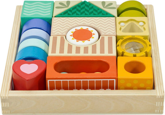 Classic world houten zintuigblokken