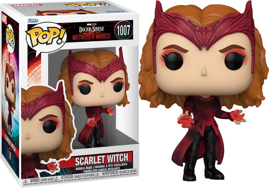 Funko scarlet witch - doctor strange in the multiverse of madness pop! marvel scarlet witch 9 cm verzamelfiguur - multicolours