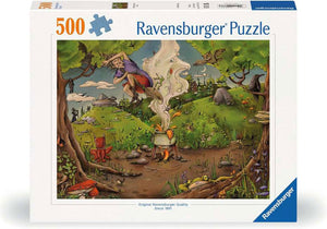 Ravensburger puzzel bij de bosheks - legpuzzel - 500 stukjes