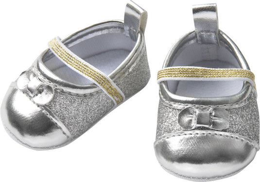 Heless poppenballerina's glitter - zilver, 30-34 cm