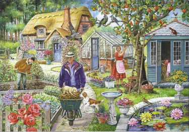 House of puzzles no.1 - in the garden puzzel 1000 stukjes