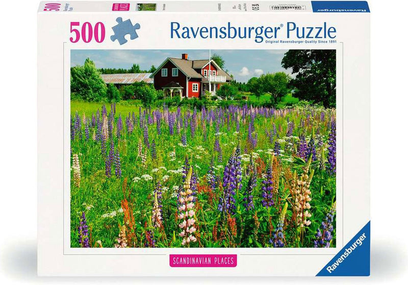 Load image into Gallery viewer, Ravensburger puzzel boerderij in zweden - legpuzzel - 500 stukjes
