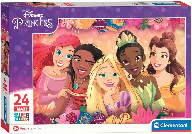 Load image into Gallery viewer, Clementoni maxi leguzzel disney princess, 24st.
