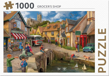 Rebo productions legpuzzel grocer's shop 1000 stukjes