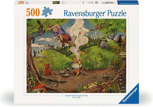 Ravensburger puzzel bij de bosheks - legpuzzel - 500 stukjes