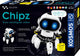 Kosmos chipz – experimenteerset – bouw je eigen slimme robot met sensoren en spelmodi – 100 onderdelen - slimme robot