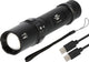 Brennenstuhl oplaadbare led-zaklamp tl 801 afs ip44 (800lm, 230m lichtbereik, focusseerbaar, max. 42u, 6 standen incl. sos stroboscoop, ip44-lampen voor buiten incl. usb c-oplaadkabel)