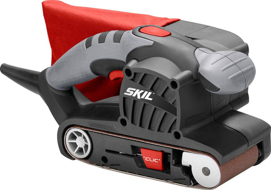 Skil bandschuurmachine 650w - schuurmachine - schuuroppervlak 76 x 130mm - inclusief 1 schuurband stofzak - 1210 aa