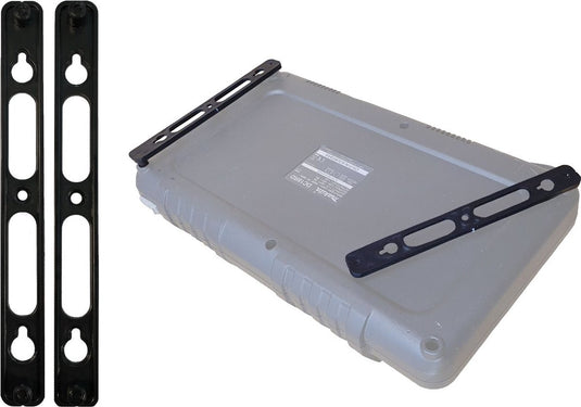 Makita stealthmounts opladerhouder voor 18v lxt duolader dc18rd - zwart - 2-pack