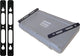 Makita stealthmounts opladerhouder voor 18v lxt duolader dc18rd - zwart - 2-pack