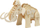 Creativ company cc triplex 3d puzzel mammoet 19x8,5x11 cm