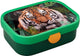 Mepal lunchbox campus - 750 ml - broodtrommel met vakjes voor kinderen - geschikt voor 4 boterhammen - wild tiger