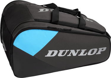 Dunlop - padeltas- fx team racketbag- cyan gun metal