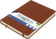 Kangaro schetsboek - a5 - cognac - pu-hardcover - met elastiek en leeslint - k-861227