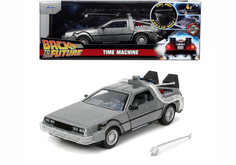 Load image into Gallery viewer, Jada toys - time machine - back to the future - auto - 1 24
