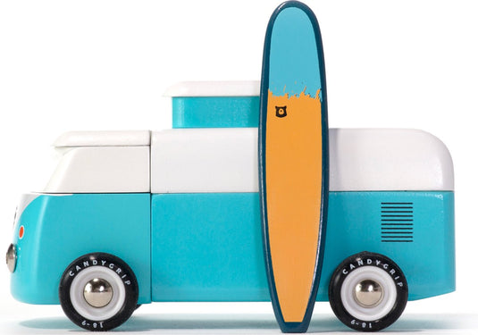 Candylab toys americana: vw beach bus - ocean (bva319) 16,5x9,4x8,4cm, magnetisch, in giftbox, 3+