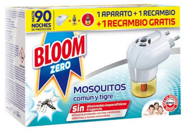 Bloom zero mosquitos electrical device + 2 spare parts