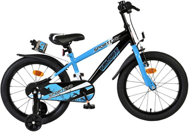 Volare sportivo kinderfiets - jongens - 18 inch - blauw zwart