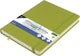 Kangaro schetsboek - a5 - lime green - pu-hardcover - met elastiek en leeslint - k-861229