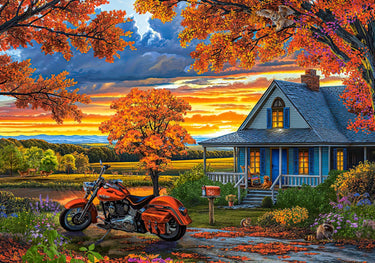Castorland legpuzzel herfst rit - 500 stukjes puzzel volwassenen.