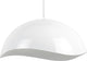 Leitmotiv hanglamp waved - wit - ø50cm - scandinavisch - hanglampen eetkamer, slaapkamer, woonkamer