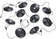Rl live your light reality chain - lichtsnoer - zwart mat - incl. 10x e27 1 w - niet geschikt voor externe dimmer - wand- en plafondmontage - buitenverlichting - ip44