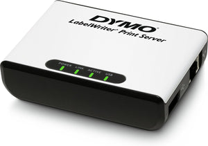 Dymo labelwriter-printserver | draadloze netwerkprintserver voor labelwriter labelmakers (type c eu-stekker)