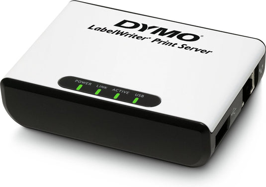 Dymo labelwriter-printserver | draadloze netwerkprintserver voor labelwriter labelmakers (type c eu-stekker)