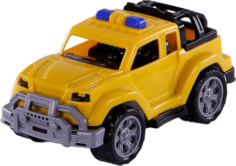 Load image into Gallery viewer, Cavallino trendy jeep geel, 22cm
