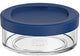 Mepal lunchpot compartiment ellipse - 200 ml - extra compartimenten voor lunchpot 500 ml - yoghurtbeker en muesli beker to go - vaatwasserbestendig - vivid blue