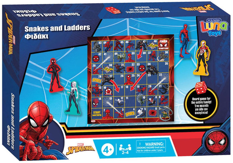 Load image into Gallery viewer, Spider-man slangen ladderspel spiderman

