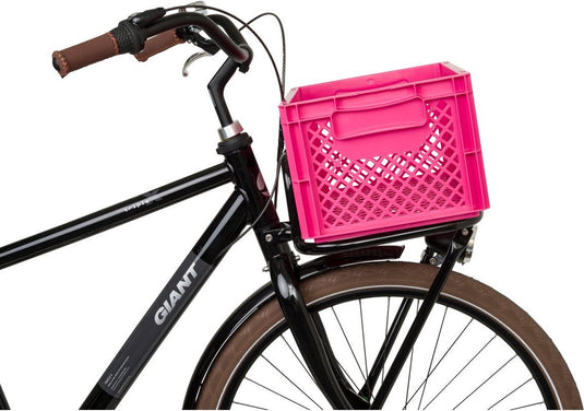 Fastrider fietskrat medium roze