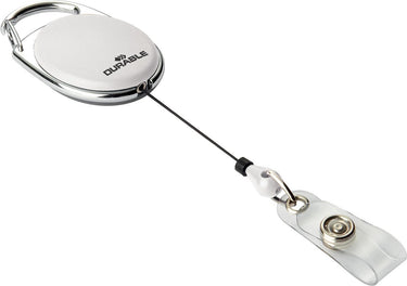 Durable jojo style - 8324 rollerclip voor batch drukknopkoord wit 0.8 m 10 stuks pak 832402 10 stuk(s)