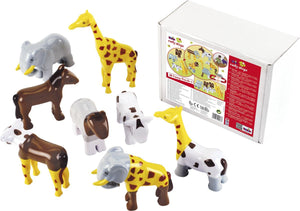 Klein toys early steps magnetische dierenpuzzel - 8 dieren - 32-delig